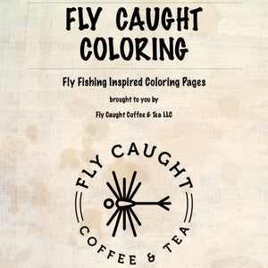 FREE COLORING BOOK - Fly Caught Coloring Book